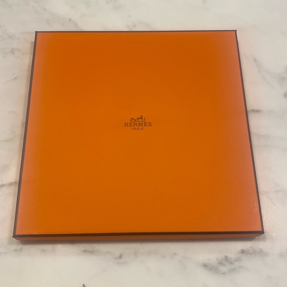 Authentic Hermes Scarf Box